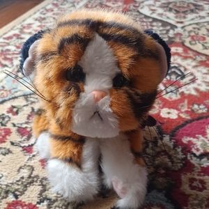 Vintage 1993 Tyco Plush Kitty Kitty Kittens Tiger Plush
